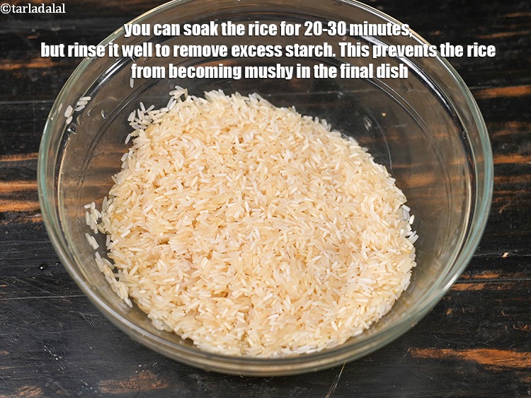 Step 30 – You can soak the rice for 20-30 minutes, but rinse it well to remove excess …