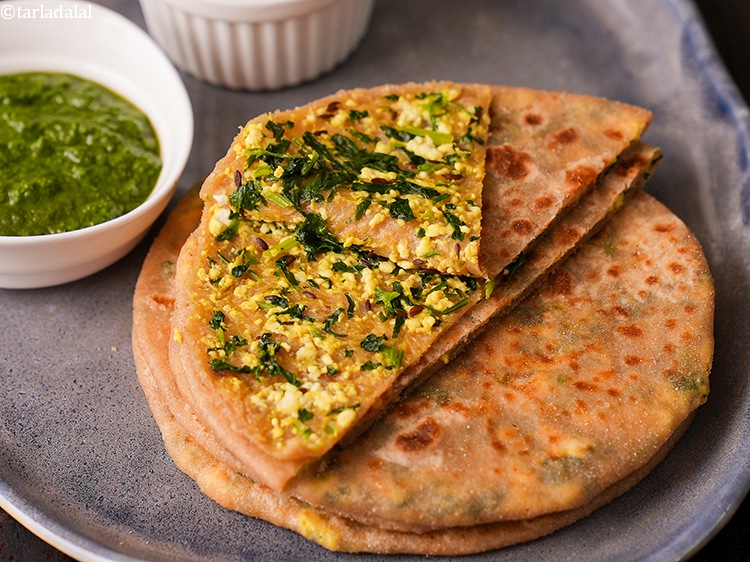 Step 43 – Serve it off the tava as there is no ghee or butter used for brushing …