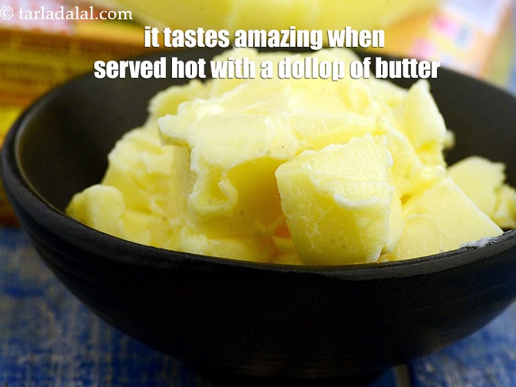 स्टेप 34 – जब इसे गरम-गरम मक्खन के साथ परोसा जाता है तो …