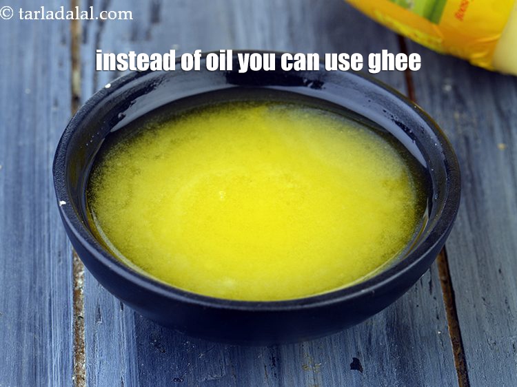 Step 24 – Instead of oil you can use ghee.