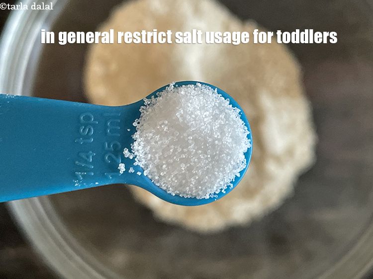 स्टेप 27 – सामान्य तौर पर टाड्लर के लिए नमक के उपयोग को …