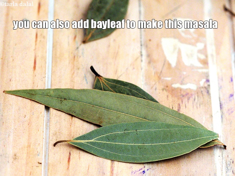 Step 21 – You can also add bayleaf to make this masala.