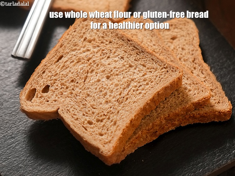 Step 20 – Use whole wheat flour or gluten-free bread for a healthier option.