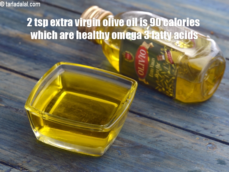 स्टेप 42 – &nbsp;2 चम्मच एक्स्ट्रा वर्जिन जैतून के तेल में 90 कैलोरी …