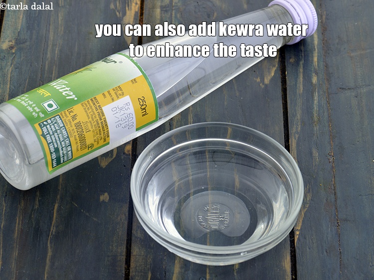 Step 27 – You can also add kewra water to enhance the taste.