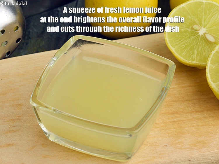 Step 35 – A squeeze of fresh lemon juice at the end brightens the overall flavor profile and …