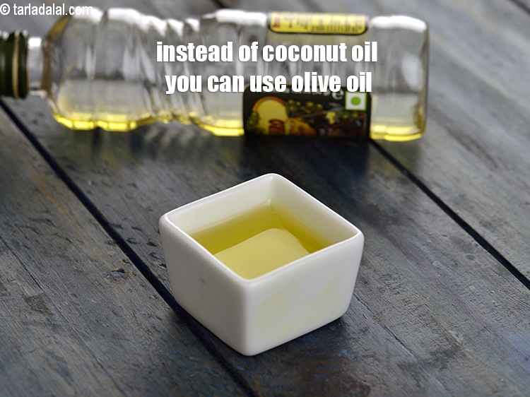 Step 22 – <p>Instead of coconut oil you can use olive oil.</p>