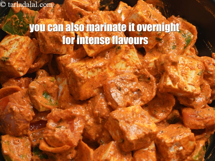 Step 30 – You can also marinate it overnight for intense flavours.