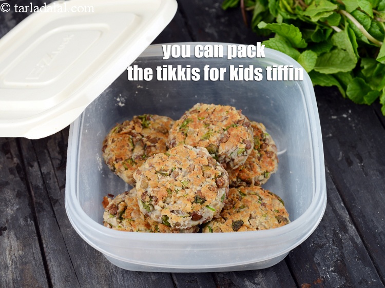 Step 34 – You can pack the tikkis for&nbsp;kids tiffin.