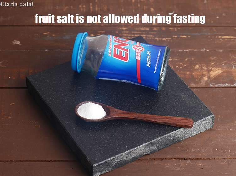 Step 32 – Fruit salt is not allowed during fasting.&nbsp;