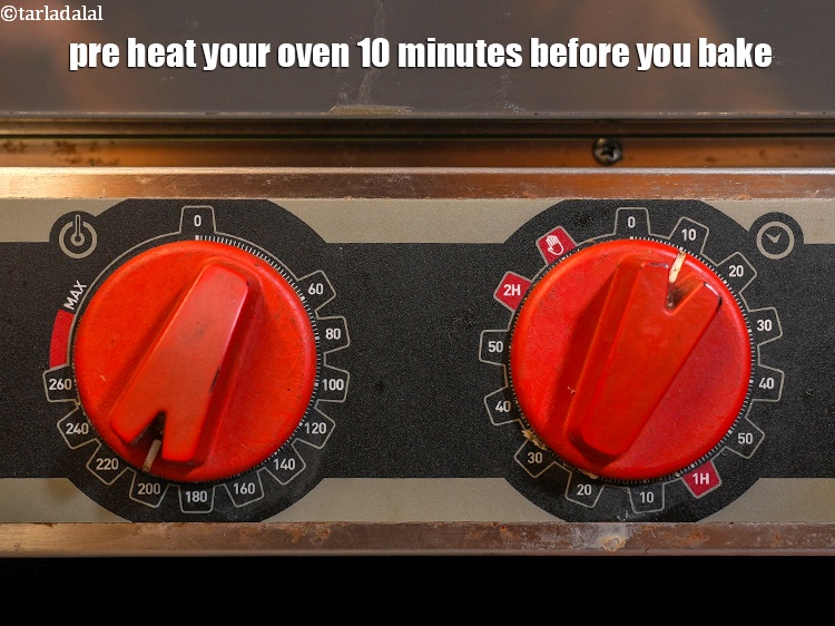 स्टेप 37 – बेक करने से 10 मिनट पहले अपने ओवन को पहले …