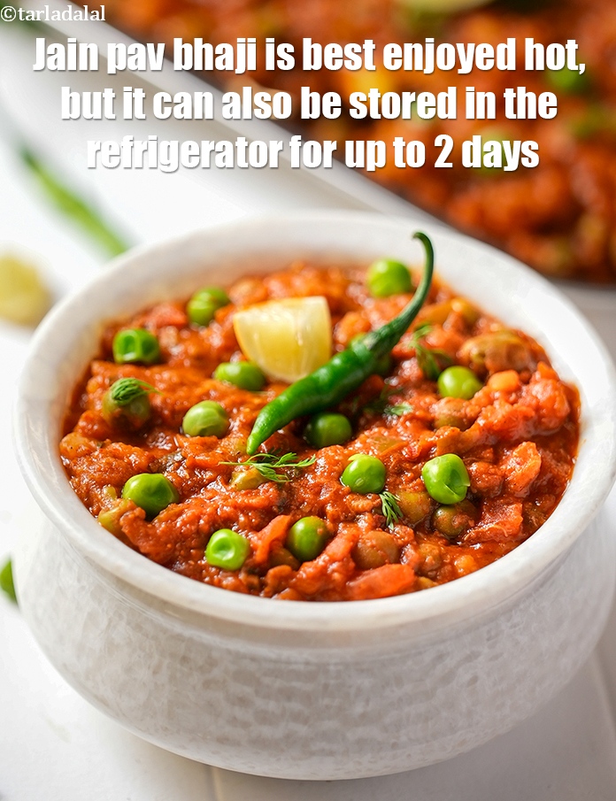 स्टेप 44 – <strong>जैन पाव भाजी </strong>का&nbsp;आनंद गर्म ही लिया जाता है, लेकिन …