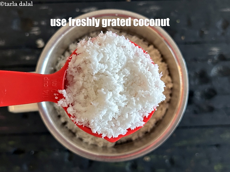 Step 52 – <meta charset="UTF-8" />Use freshly&nbsp;<a href="glossary-grated-coconut-852i">grated coconut</a>.