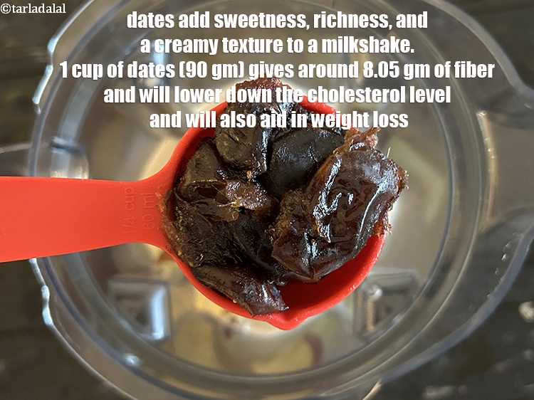 Step 20 – <meta charset="UTF-8" />Dates add sweetness, richness, and a creamy texture to a milkshake. 1 cup …