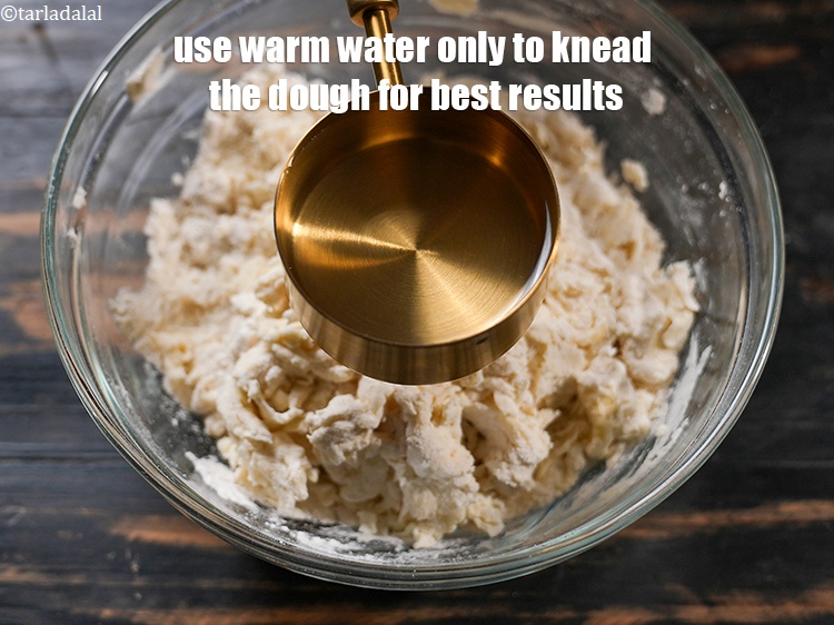 Step 46 – <p>Use warm water only to knead the dough for best results.</p>