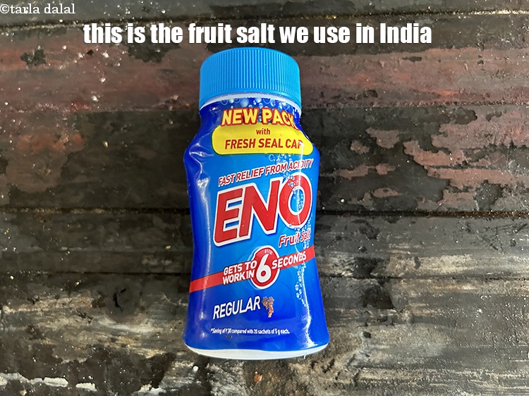 Step 41 – This is the fruit salt we use in India.&nbsp;
