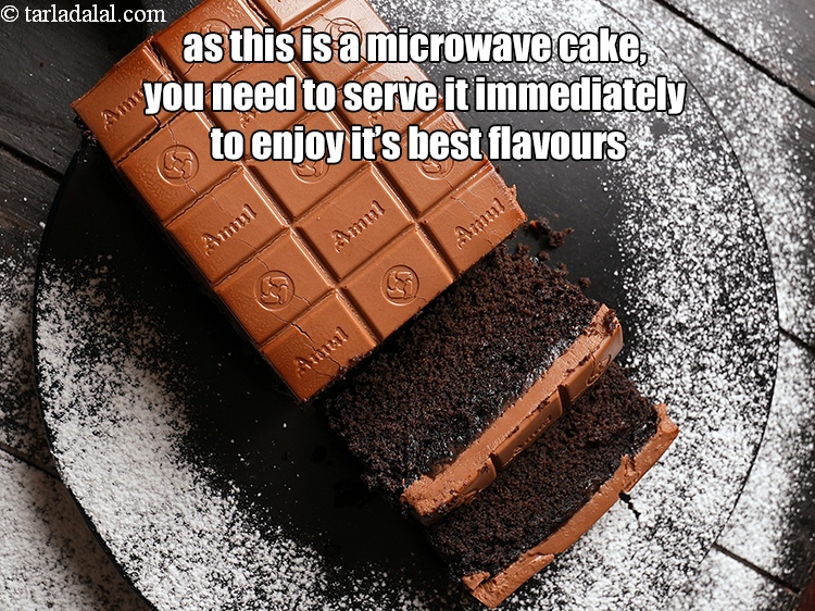 Step 18 – As this is a microwave cake, you need to serve it immediately to enjoy it&rsquo;s …