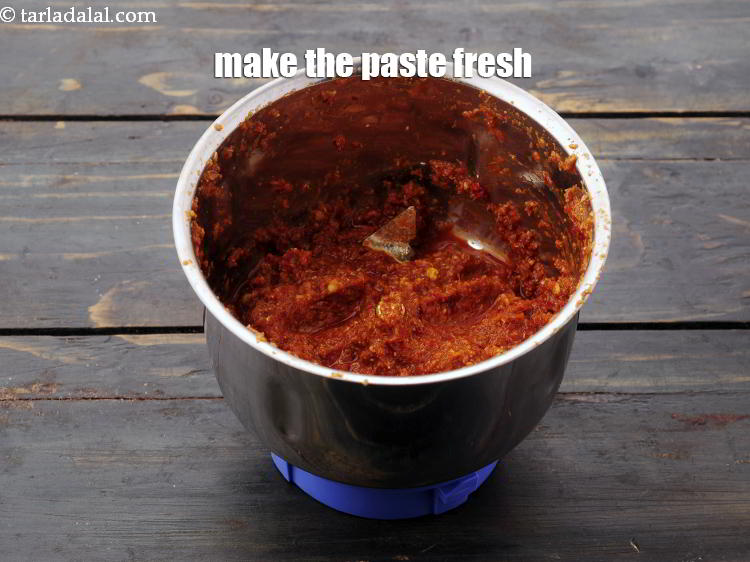 Step 45 – We suggest you make the paste fresh to gets its best flavours.