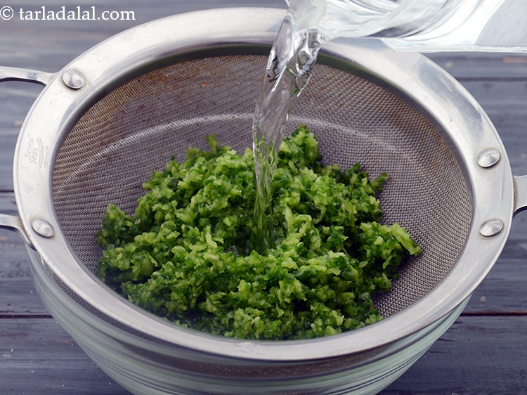 Step 27 – Wash karela properly to avoid the bitterness.