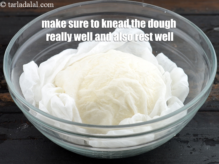 स्टेप 19 – सुनिश्चित करें कि आटा अच्छी तरह से गूंथ लें और …