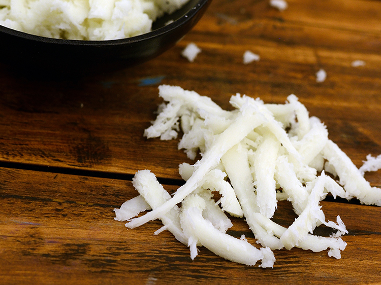 Step 50 – We have used processed cheese for topping. You can substitute it with pizza cheese or …