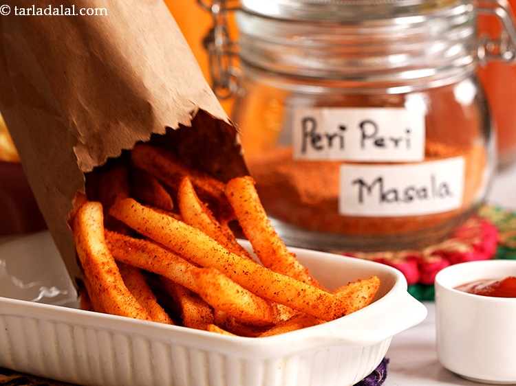 Step 16 – You can use this peri peri masala as a seasoning for French fries.