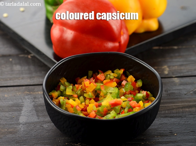 Step 21 – Instead of corn you can add colour capsicum.
