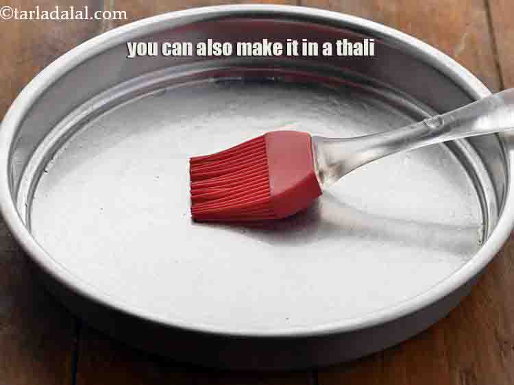 Step 25 – If you do not have these dhokla mould you can also make it in a …