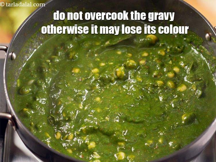 Step 24 – Do not overcook the gravy otherwise it may lose its colour.