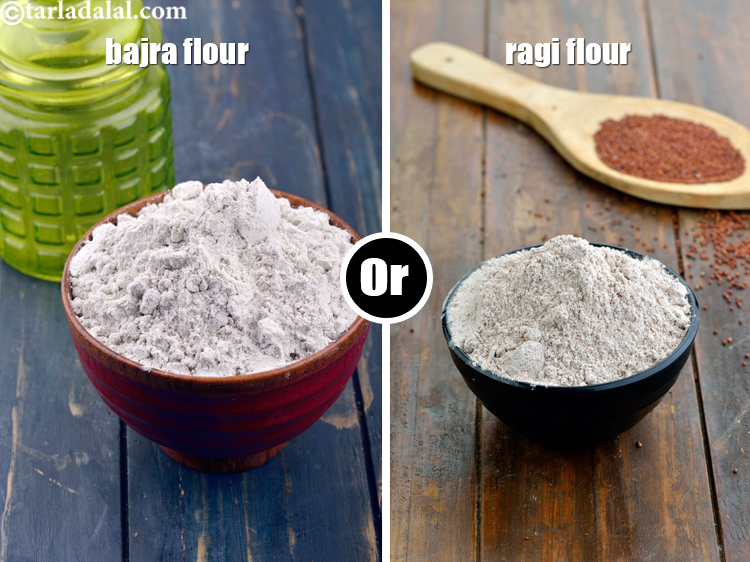 Step 30 – As a variation, you can substitute jowar flour with bajra flour or ragi flour.