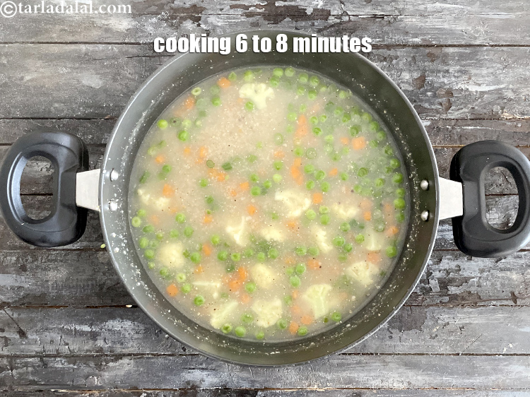 Step 13 – <p>Cooking <strong>jowar vegetable porridge | healthy jowar upma for weight loss | sorghum porridge |</strong> …