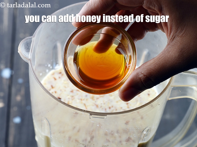 Step 17 – You can add honey instead of sugar.
