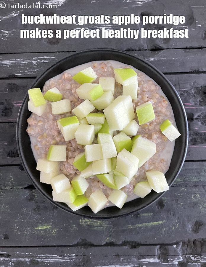 Step 23 – <meta charset="UTF-8" /><strong>buckwheat groats apple porridge</strong>&nbsp;makes a perfect healthy breakfast.&nbsp;