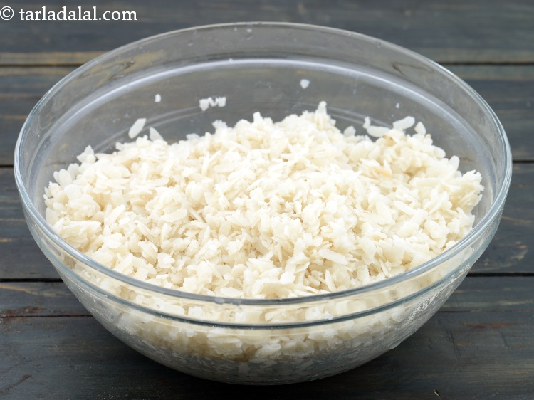 Step 29 – Do not soak the poha way in advance as it will end up drying.&nbsp;