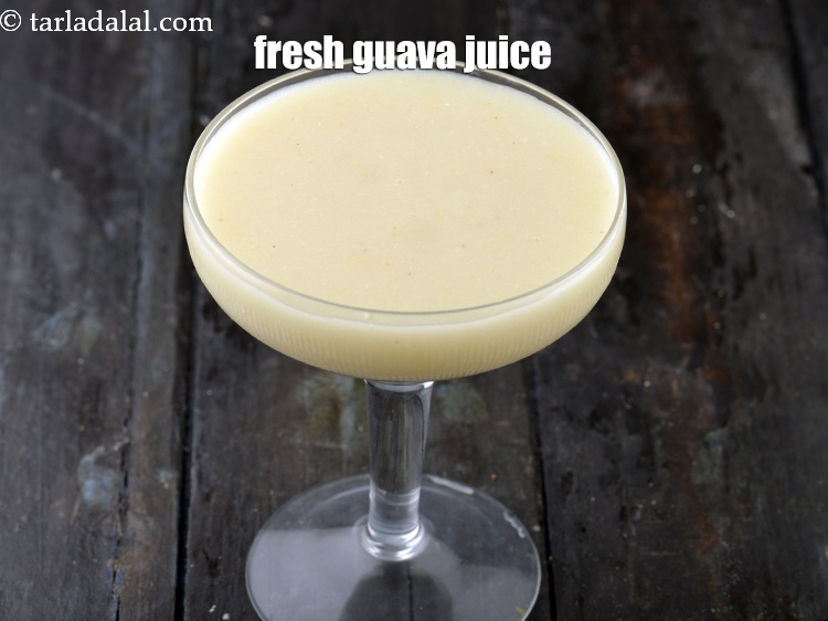 Step 18 – You can also use fresh guava juice for this recipe.