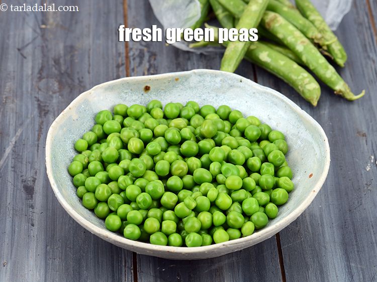Step 18 – Make sure you use fresh green peas paste to make this recipe.