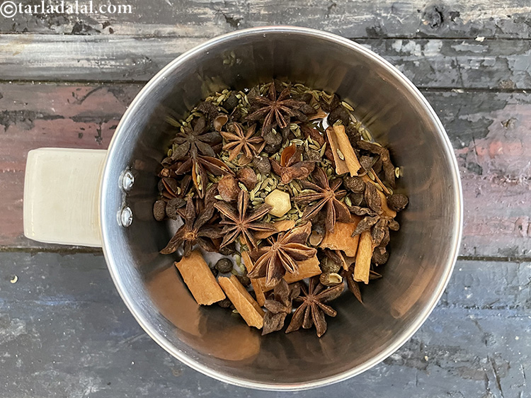 Step 18 – Also use a small mixer jar so it blends finely. If needed you can sieve …