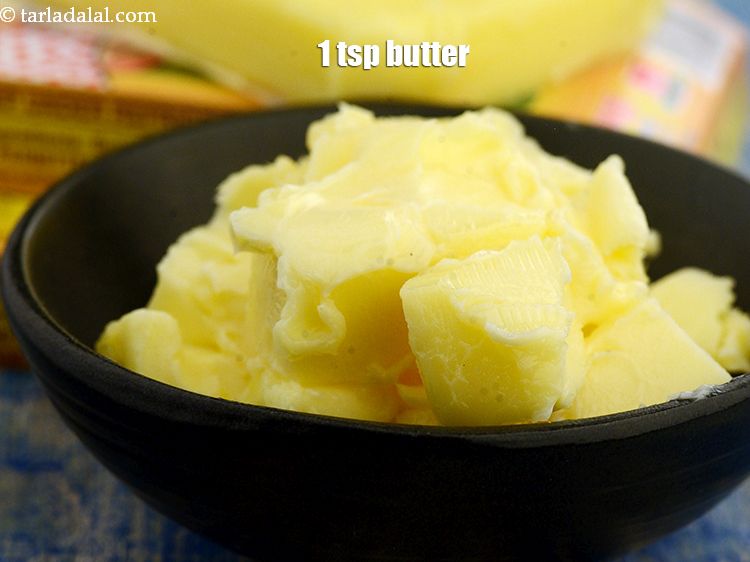 Step 35 – If you are health conscious use only 1 tsp of <a href="https://butter" target="_blank">butter</a> making of …