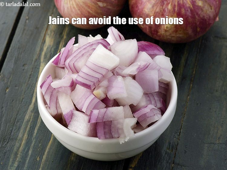 Step 28 – <meta charset="UTF-8" />For the Jain version, avoid the onions.&nbsp;