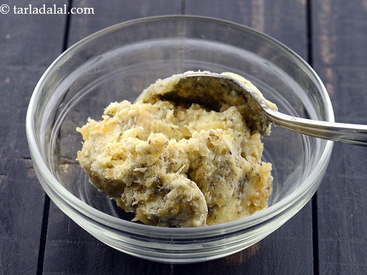 Step 14 – You can store the butter mixture in the refrigderator and use as an when required.