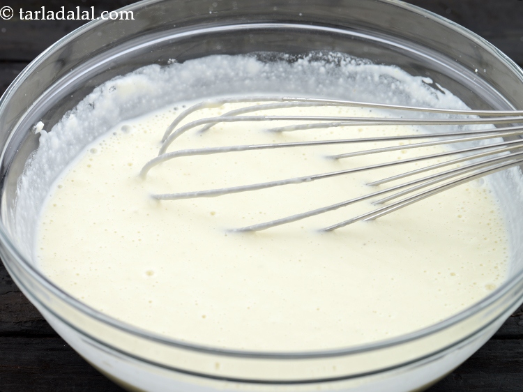 Step 28 – Do not make batter too runny.