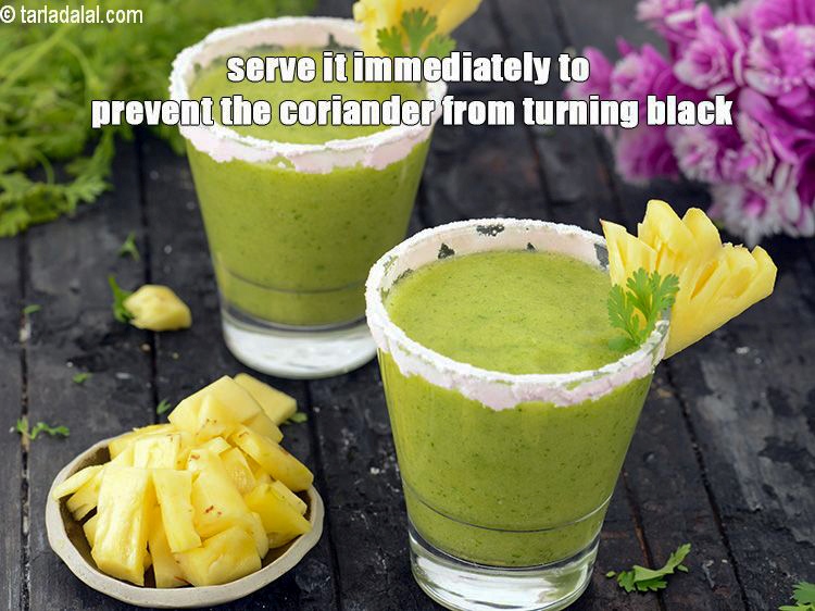 स्टेप 12 – धनिये को काला होने से बचाने के लिए इसे तुरंत …