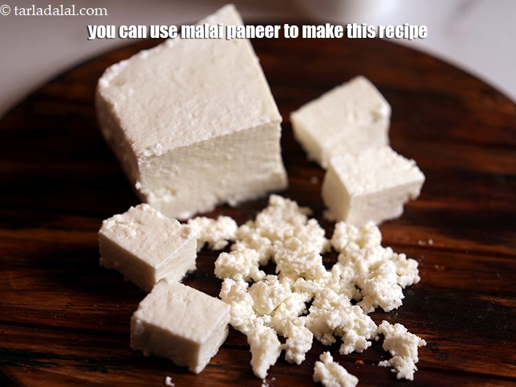 Step 36 – You can use malai paneer to make this recipe.