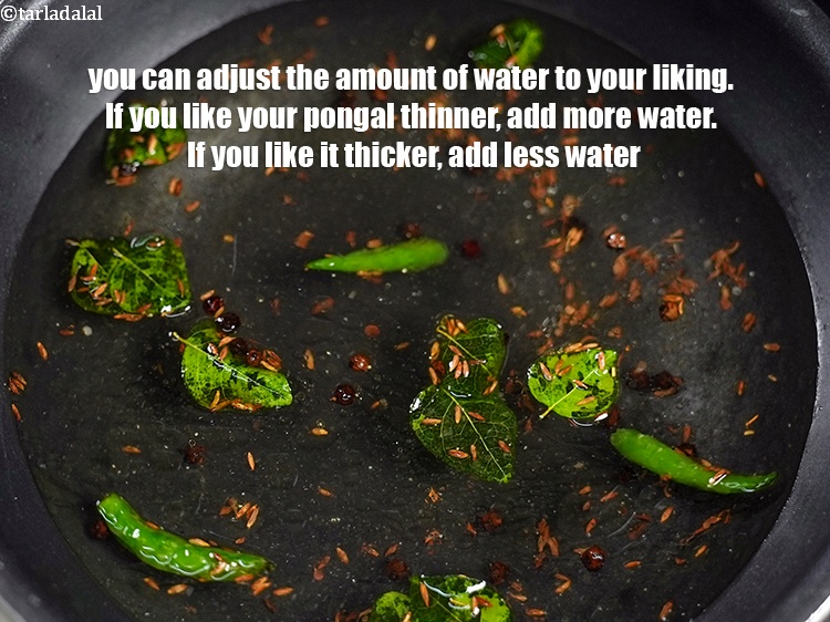 Step 27 – You can adjust the amount of water to your liking. If you like your pongal …