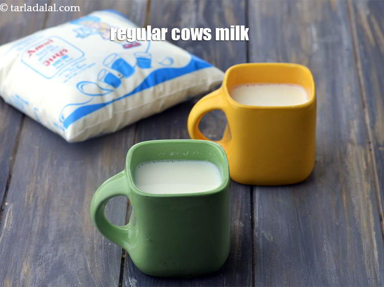 स्टेप 24 – अगर आपके पास फुल फैट दूध नहीं है तो नियमित …