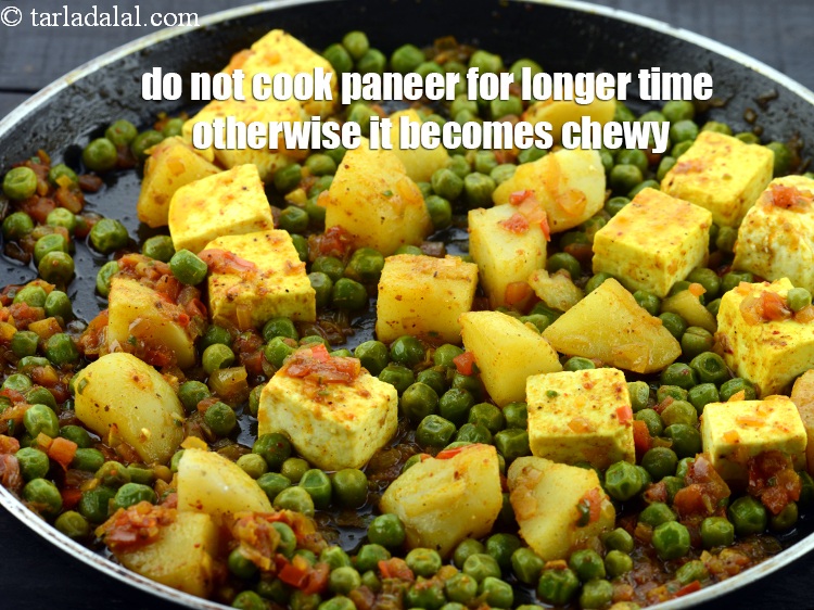 Step 29 – Do not cook paneer for longer time otherwise it becomes chewy.