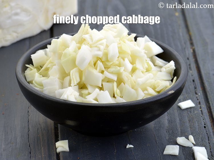 Step 29 – You can also add finely chopped cabbage.&nbsp;