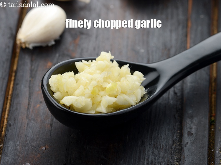 Step 21 – You can also add finely chopped garlic along with the onions.