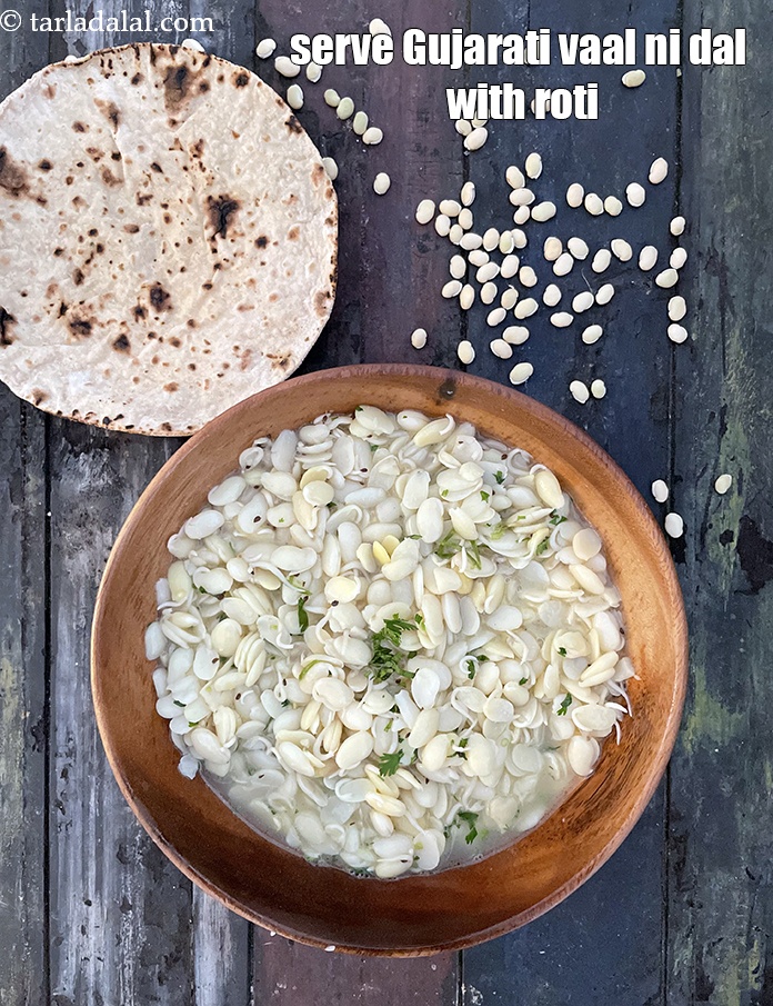 Step 38 – Serve <strong>vaal ni dal | Gujarati butter beans curry | &nbsp;healthy lima bean dal |&nbsp;</strong>with …