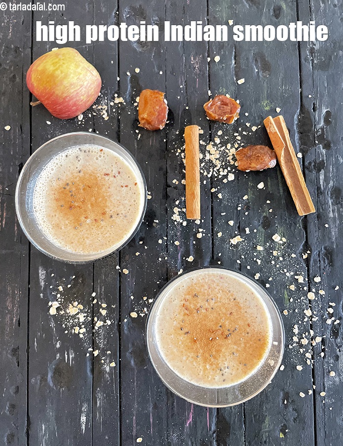 Step 16 – Protein rich Indian smoothie.